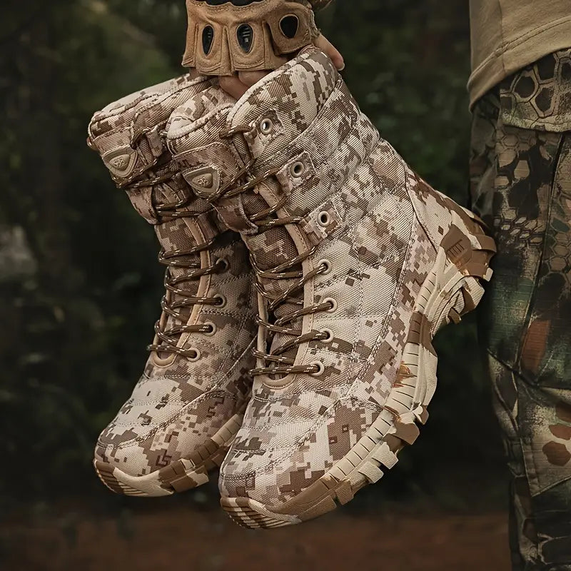 Botas para senderismo y supervivencia tácticas para hombre