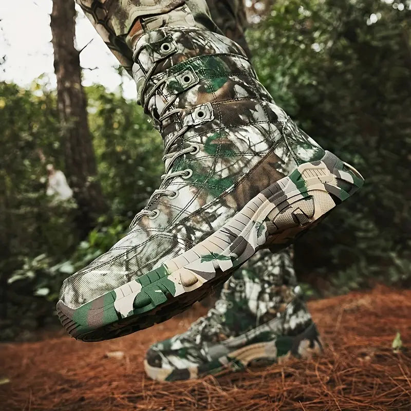 Botas para senderismo y supervivencia tácticas para hombre