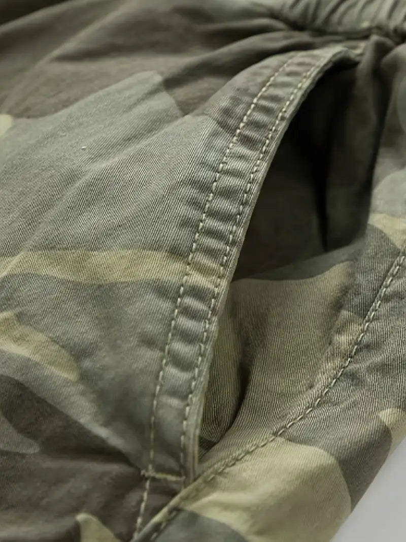 Pantalones cortos táctico de carga casual para hombre,
