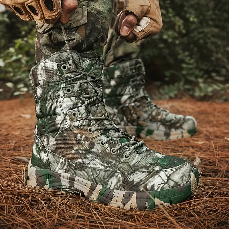 Botas para senderismo y supervivencia tácticas para hombre