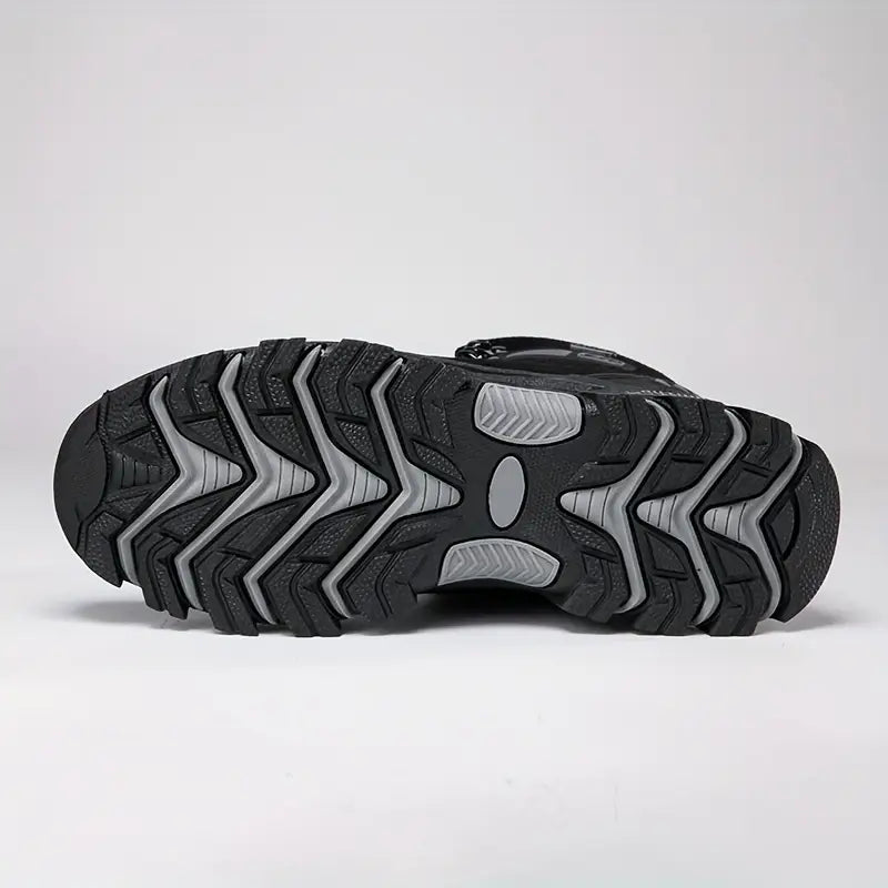 Botas de senderismo altas; con cordones