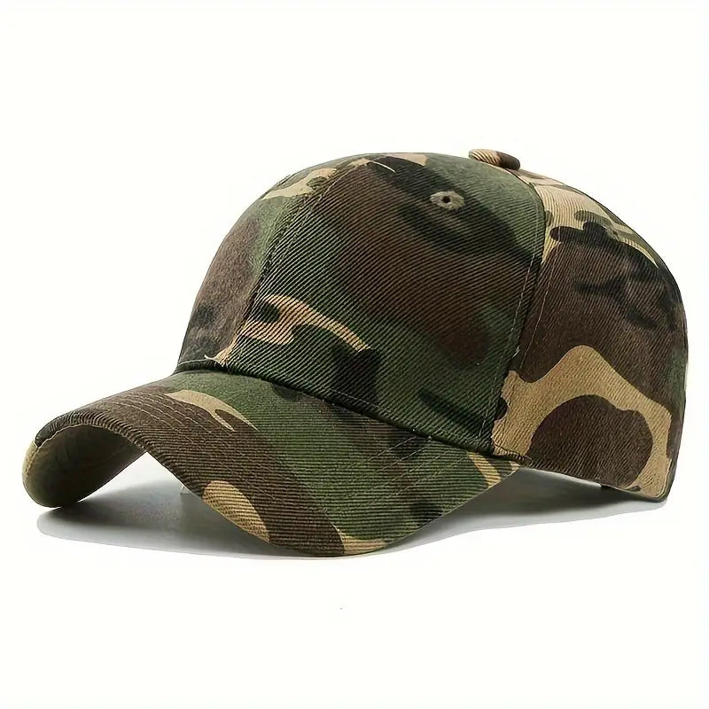 Gorra de béisbol  con diseño camuflaje militar