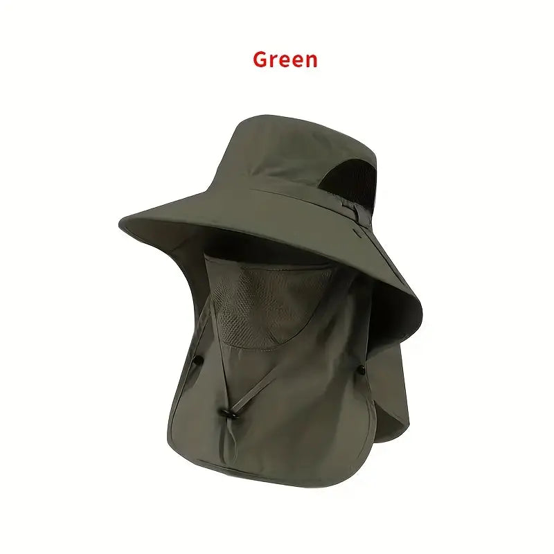 Sombrero de Pescador con Protección para el Cuello Integrado