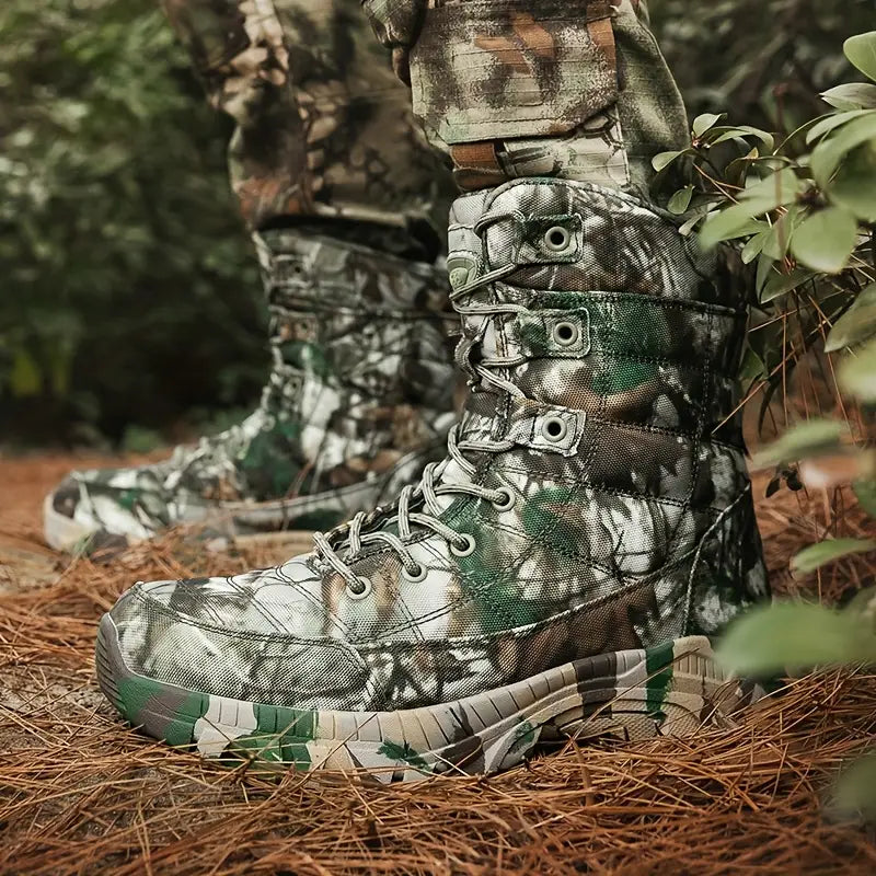 Botas para senderismo y supervivencia tácticas para hombre