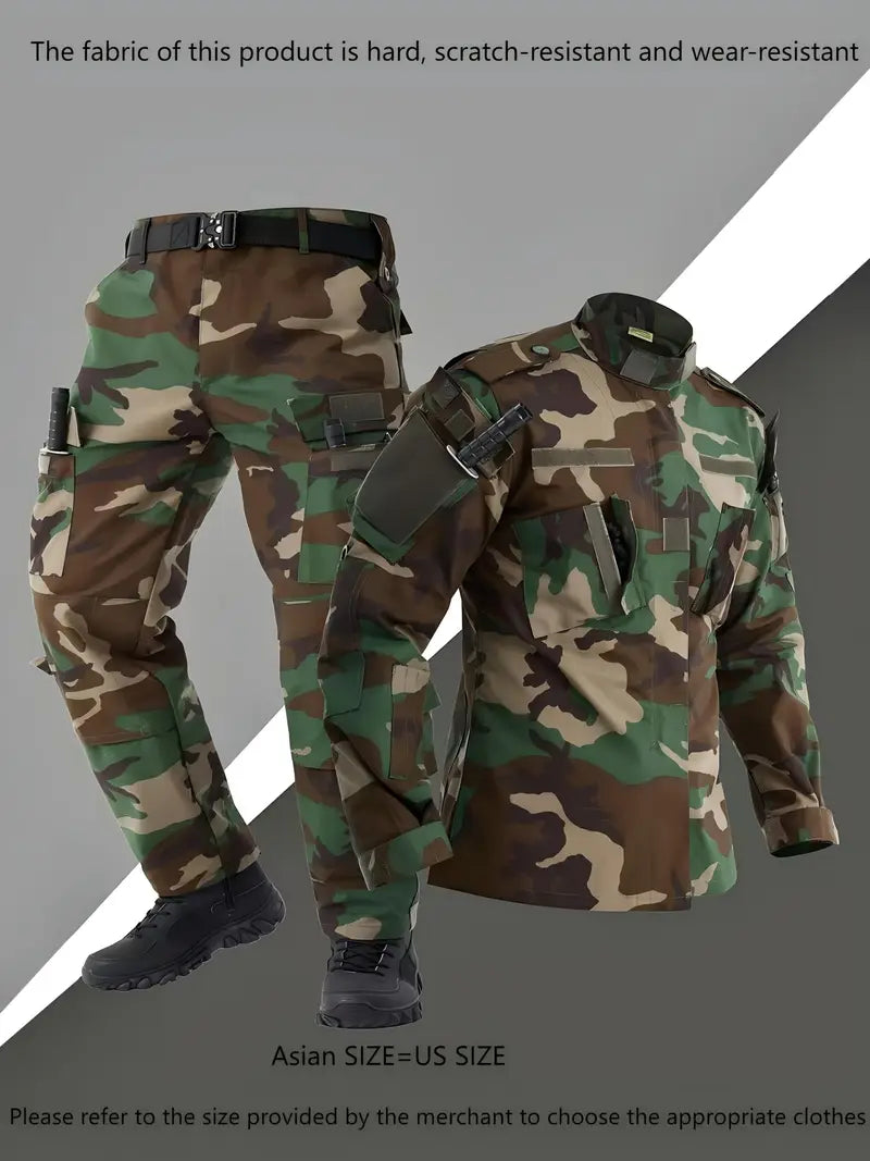 Traje Táctico de Camuflaje Jungle