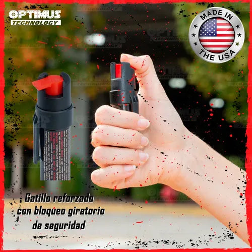 GAS PIMIENTA para Defensa Personal Aerosol  (recomendado)