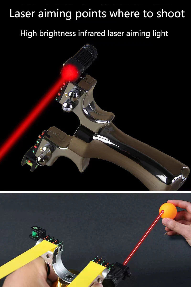 RESORTERA PROFESIONAL CON LASER PARA SUPERVIVENCIA