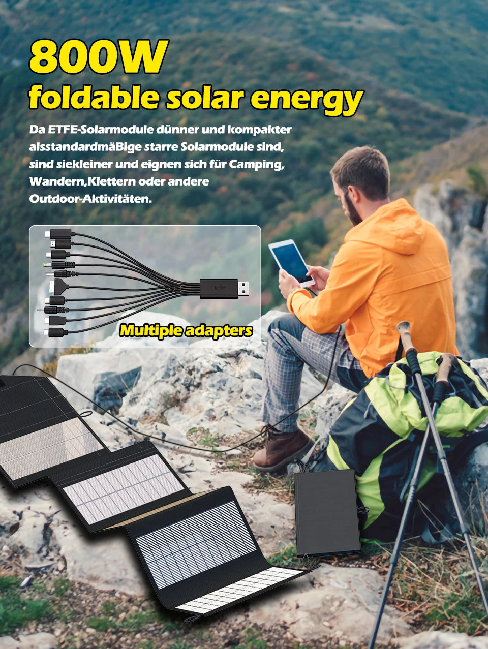 PANTALLA SOLAR 800 W