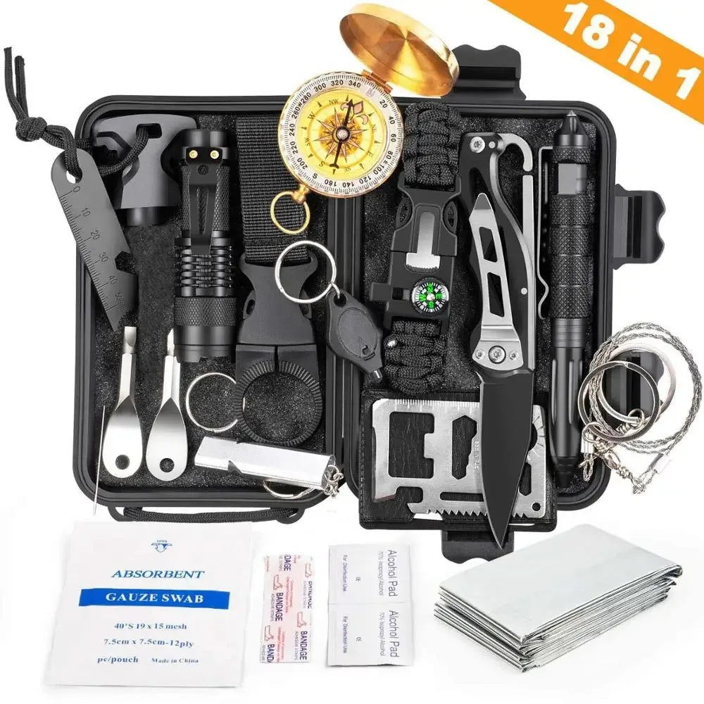 KIT BASICO DE HERRAMIENTAS DE SUPERVIVENCIA  (RECOMENDADO)