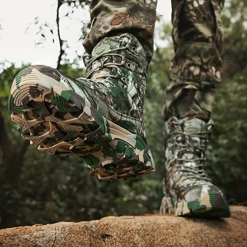 Botas para senderismo y supervivencia tácticas para hombre