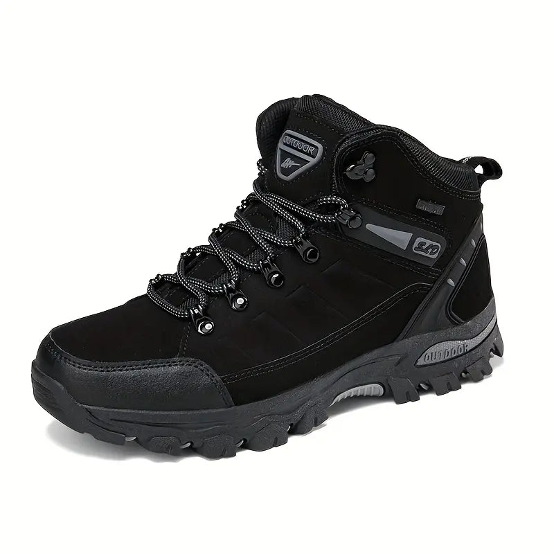 Botas de senderismo altas; con cordones