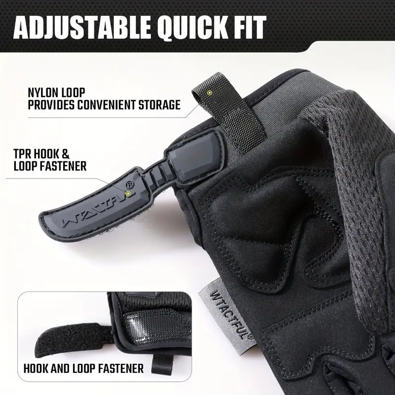 Guantes tácticos de Dedos Completos de camuflaje