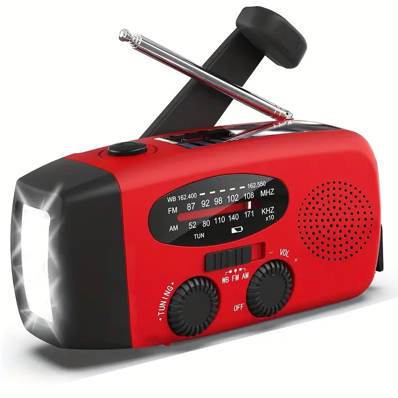 Radio de emergencia Multifuncional 6 en 1